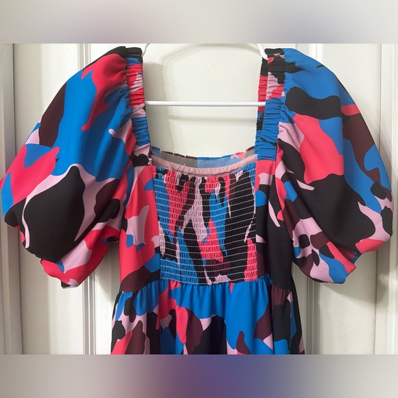 CROSBY BY MOLLIE BURCH Women's Boutique Blue Goldie Maxi Dress XS - Picture 10 of 15